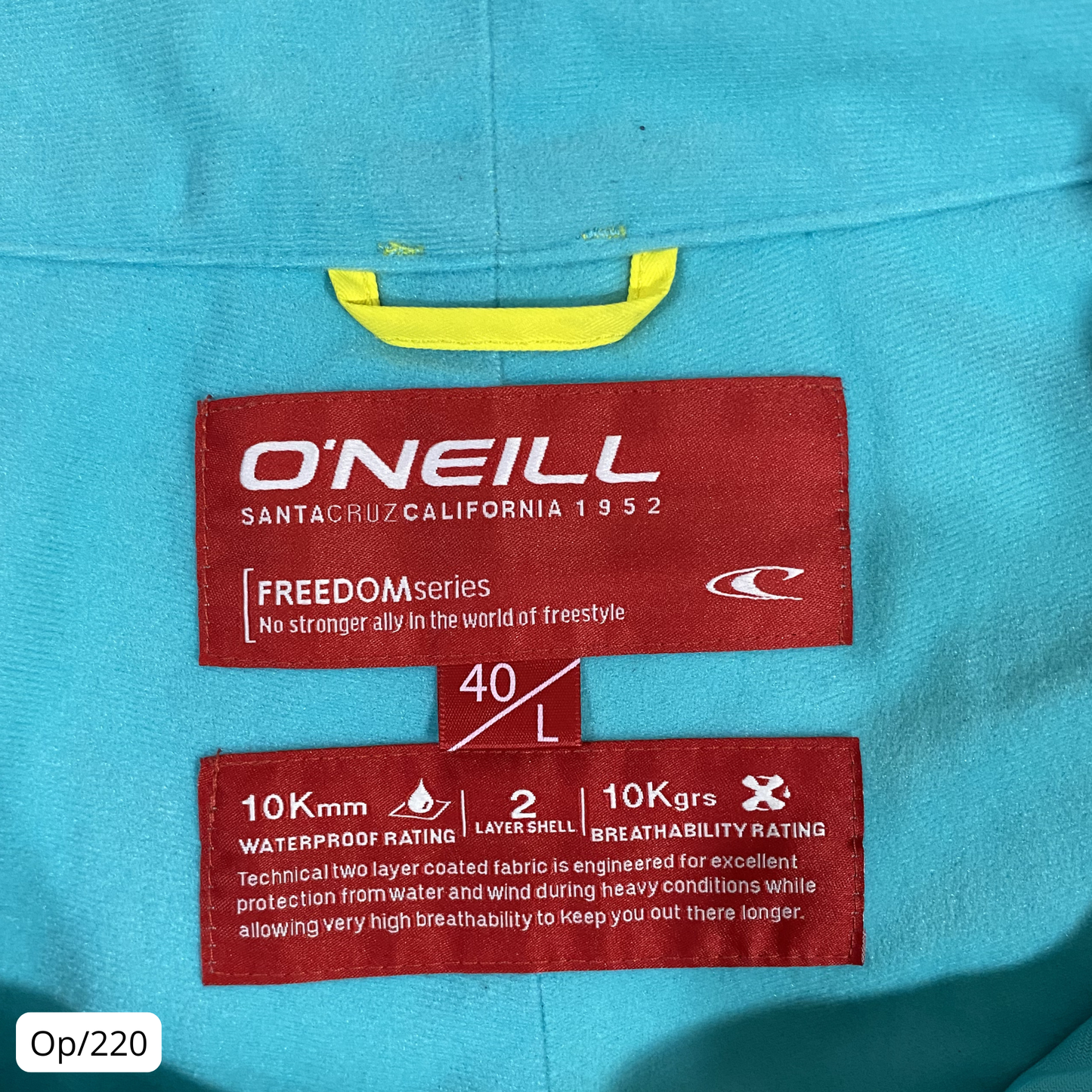 Pantalón Ski O'neill Amarillo de Hombre Talla 47