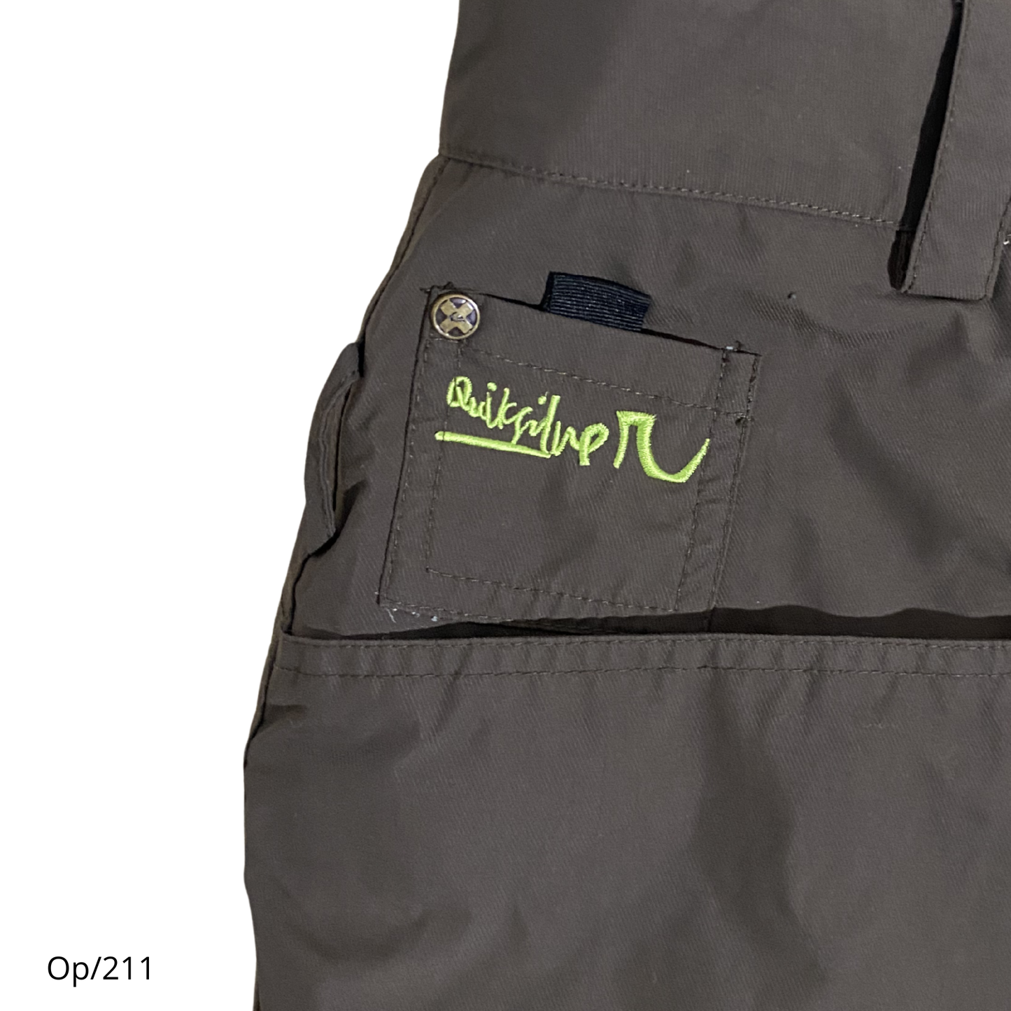 Pantalón Ski Quicksilver Café de Hombre Talla 54