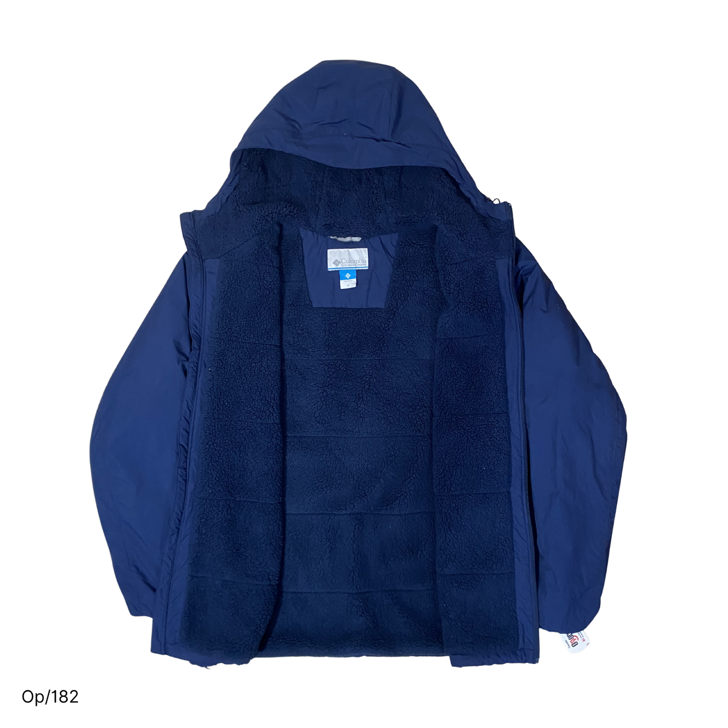 Parka Columbia Azul Marino de Hombre Talla M.