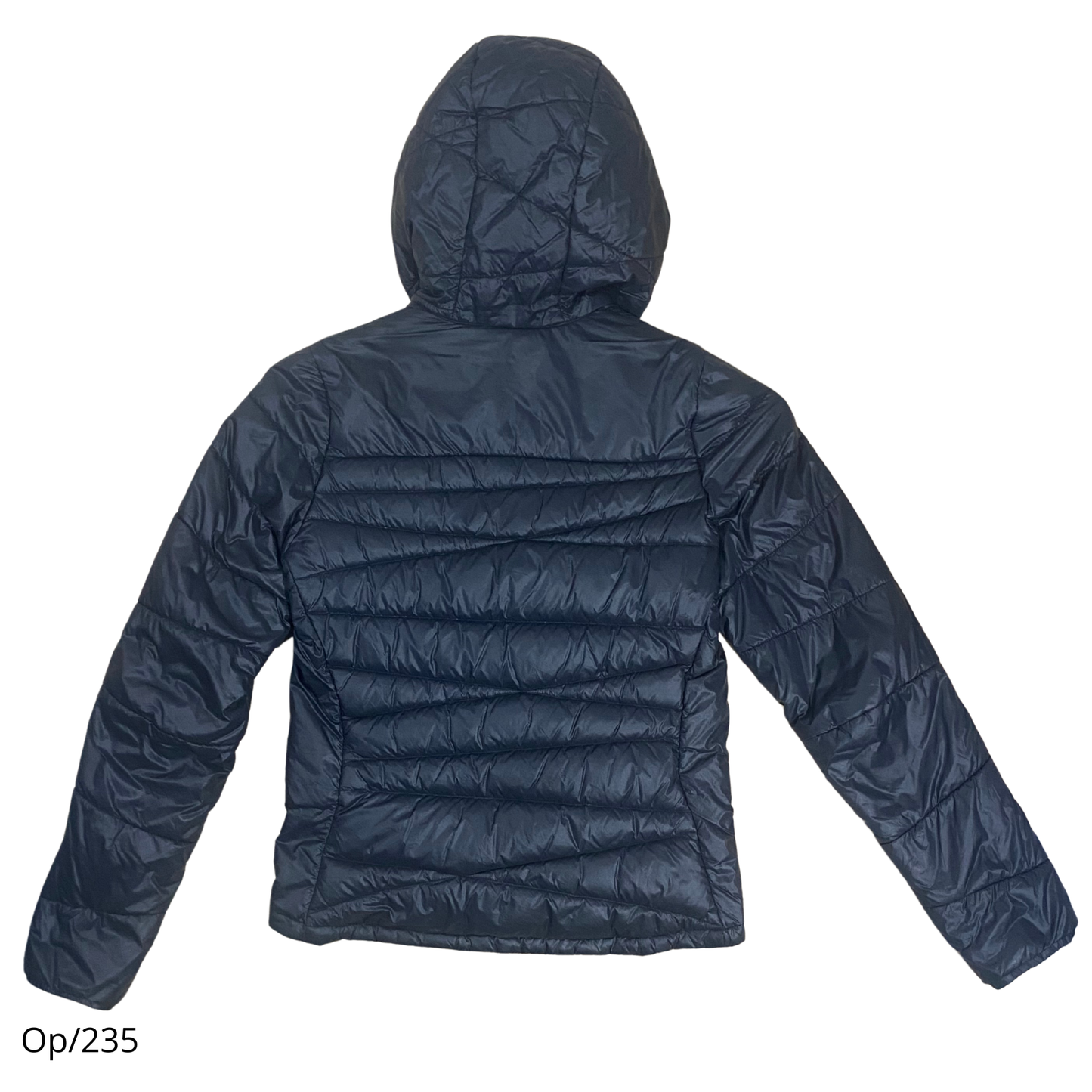 Parka Qechua Negra con Rosado Juvenil Talla XS