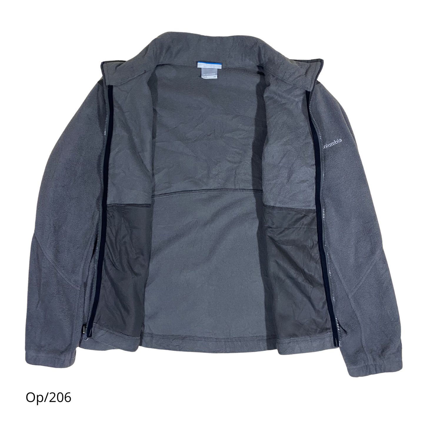 Polar Columbia Gris y Negtro de Hombre Talla M.