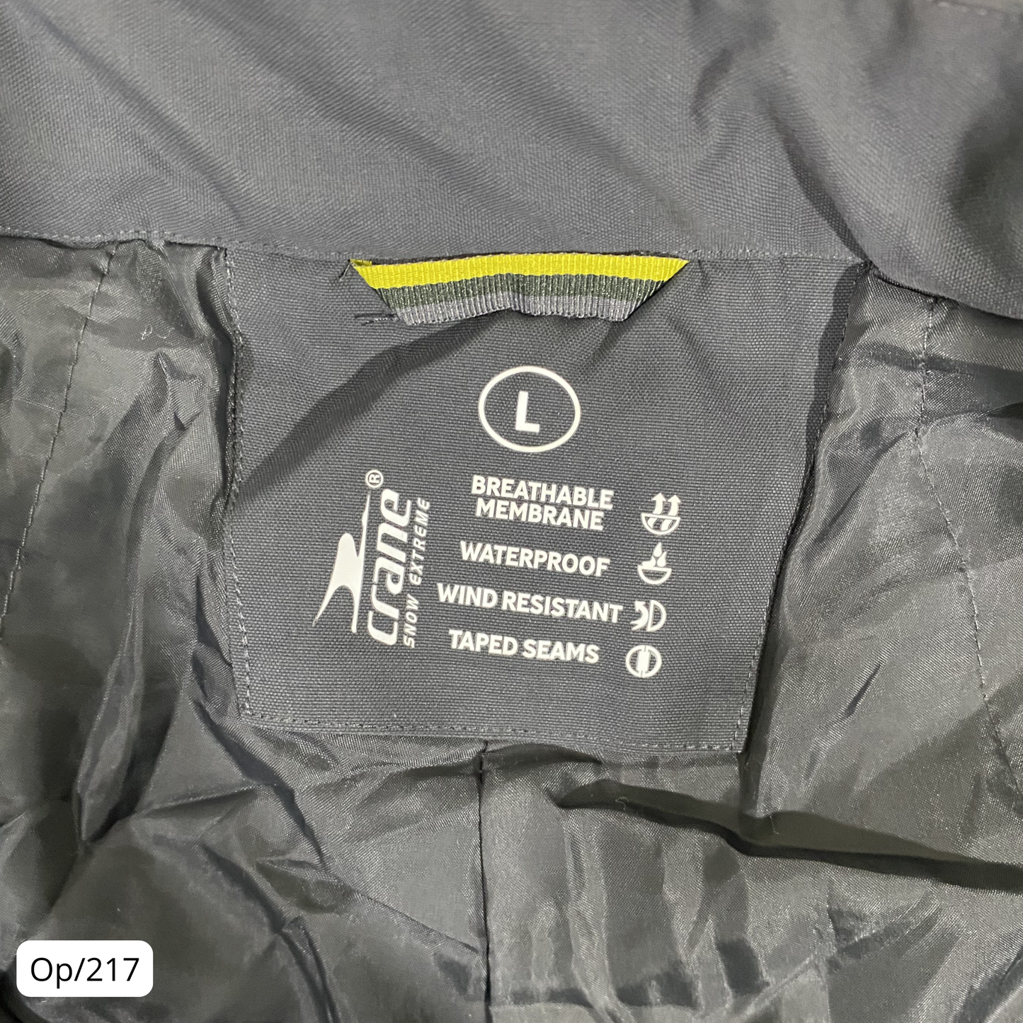 Pantalón Ski Crane Gris de Hombre Talla 48