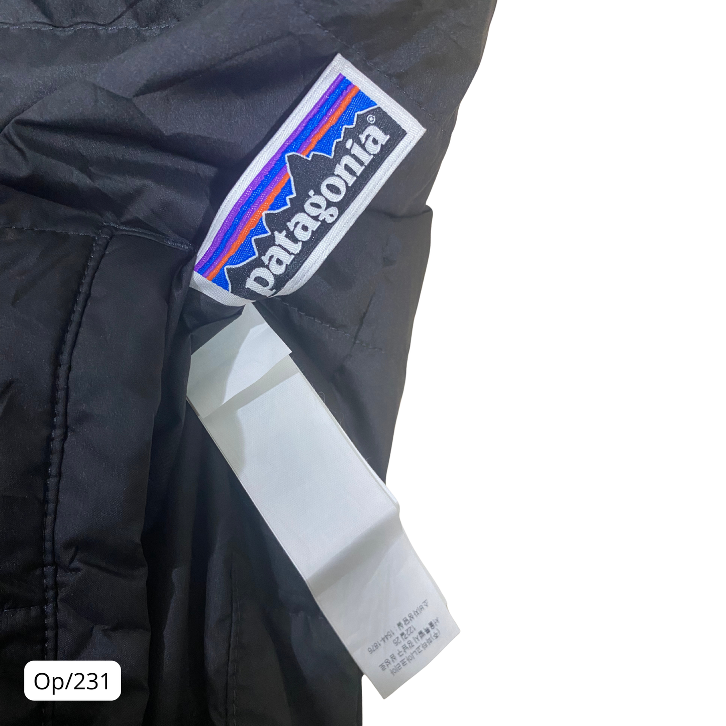 Parka Patagonia Negra Juvenil Talla 14