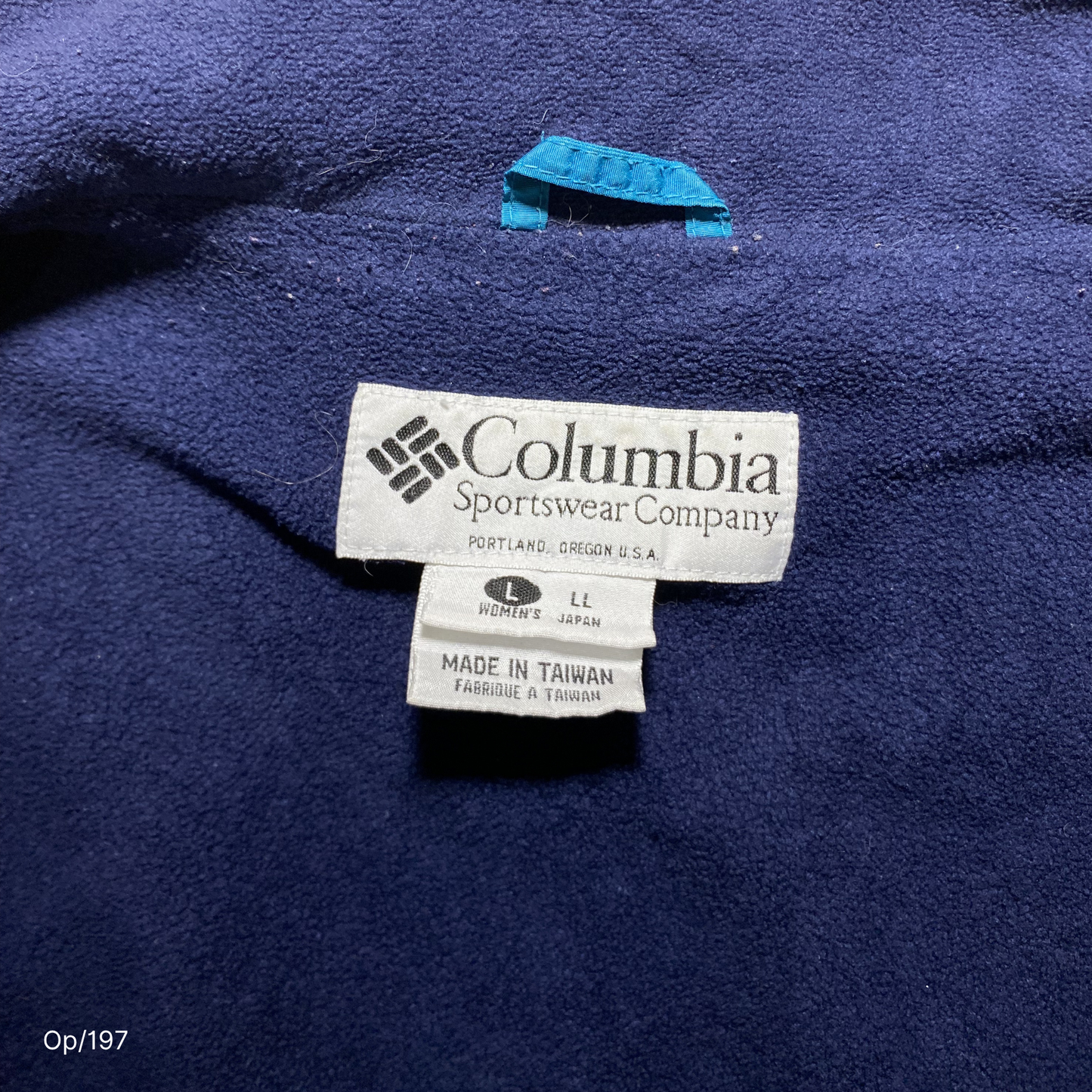 Parka Columbia Verde Petróleo de Mujer Talla L.