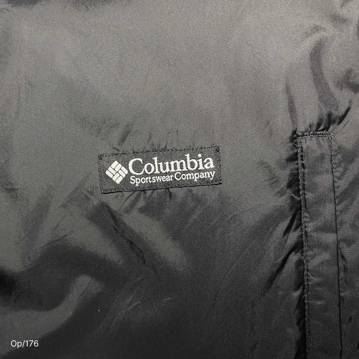 Parka Columbia Negro de Hombre Talla L.