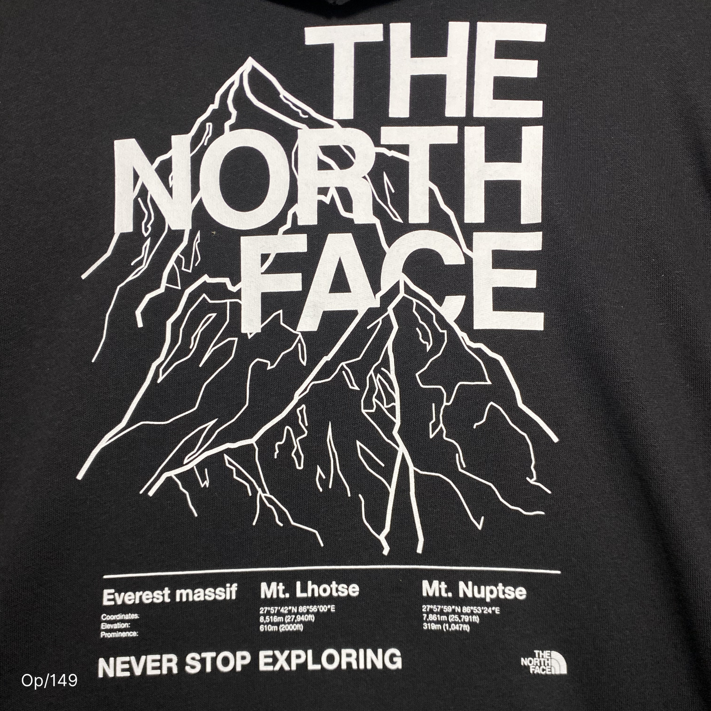 Polerón The North Face Nuevo Negro XL.