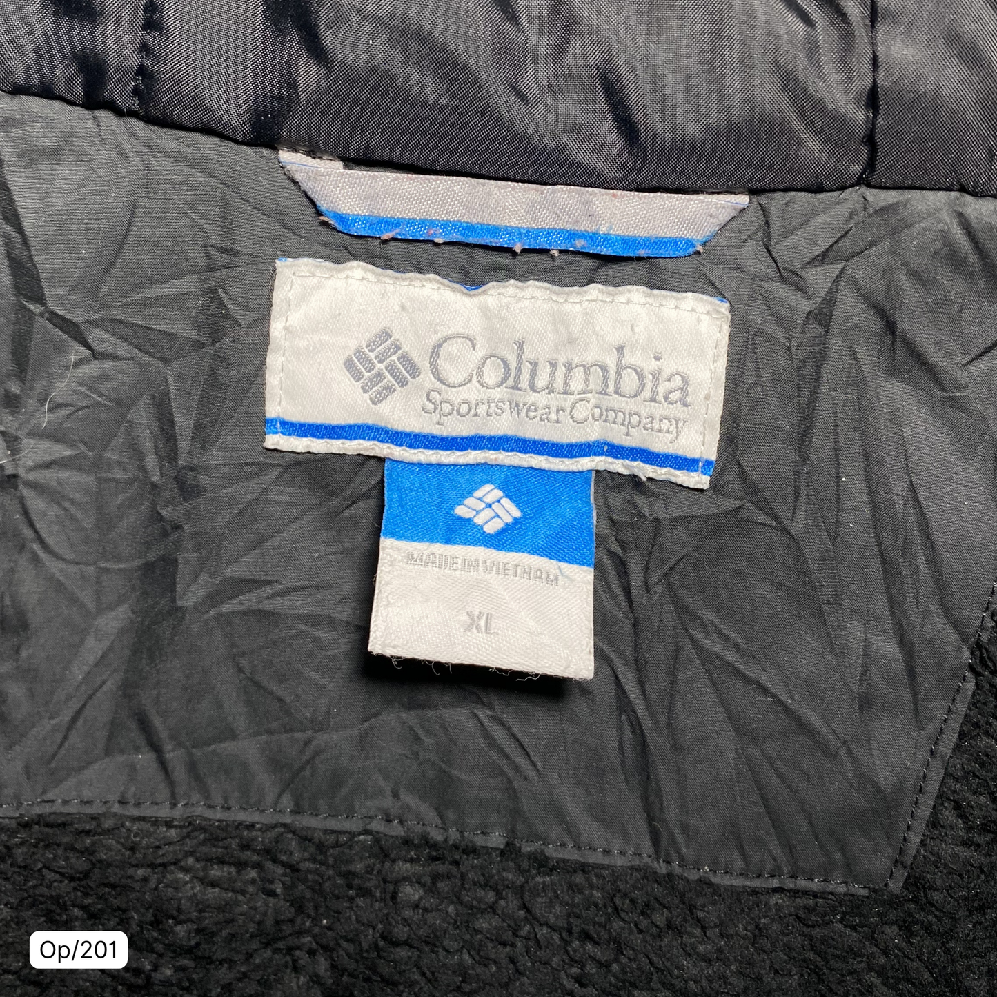 Parka Columbia Gris Oscuro de Mujer XL.