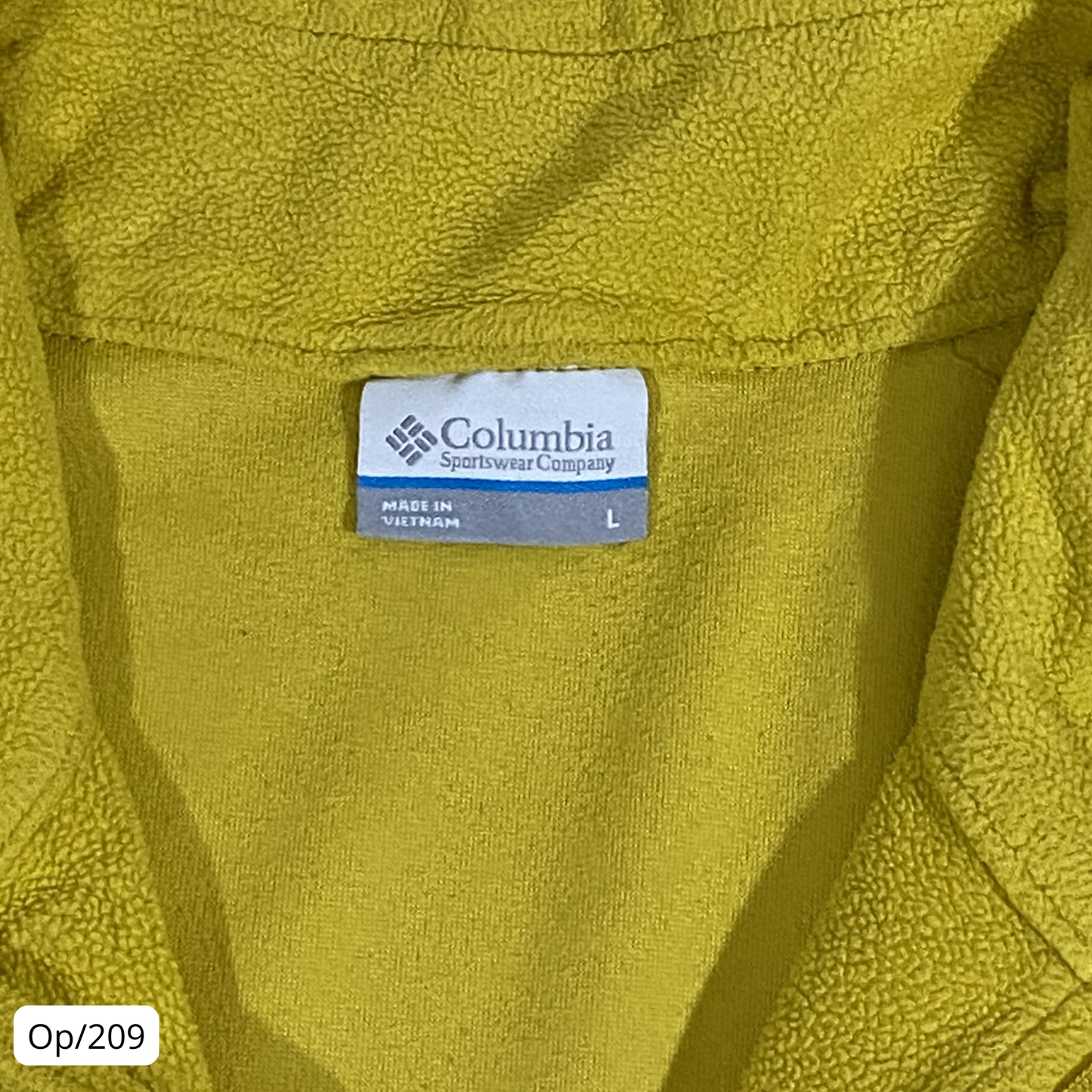 Polar Columbia Amarillo de Hombre Talla L.