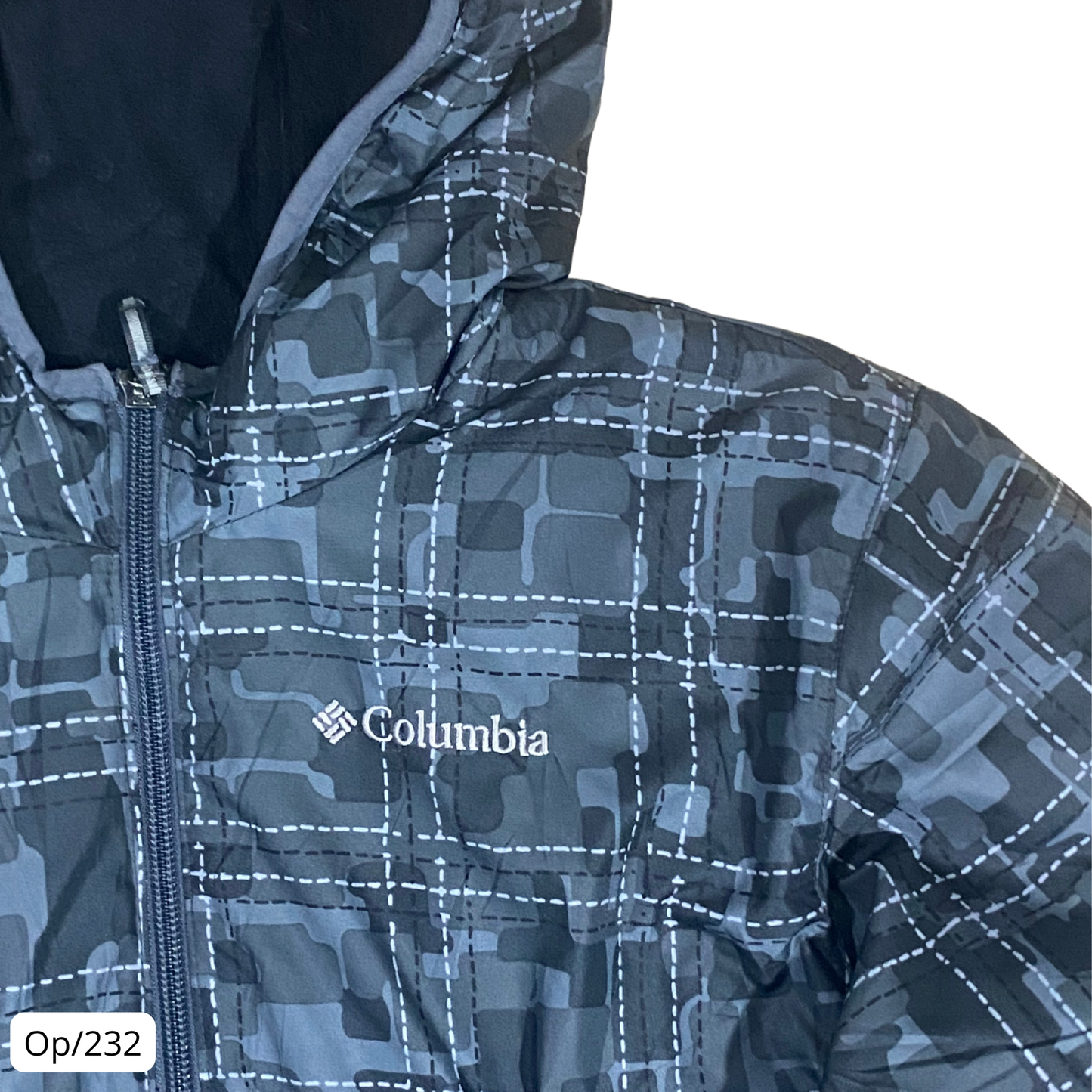 Parka Columbia Gris Juvenil Talla S