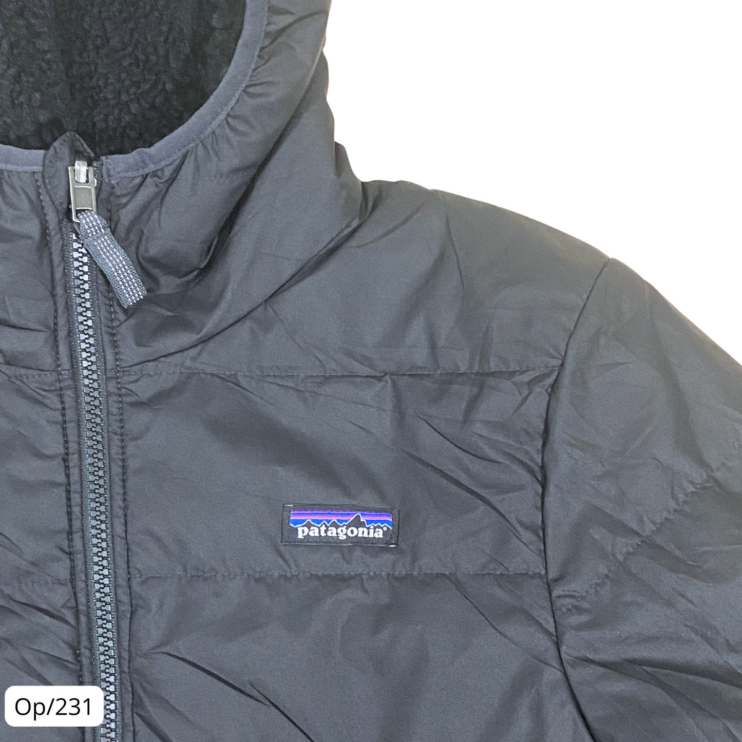 Parka Patagonia Negra Juvenil Talla 14