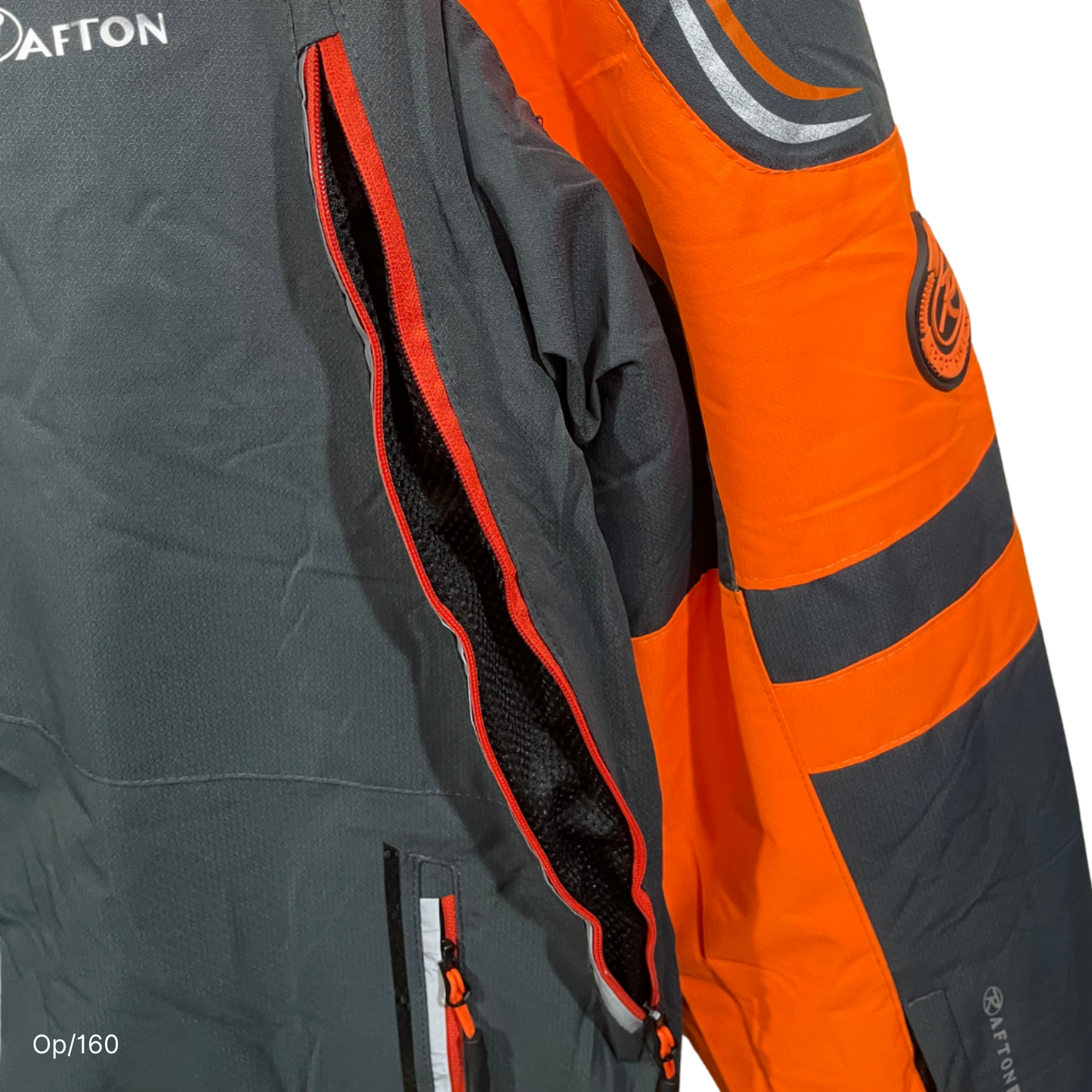 Parka Rafton de Montaña Nueva Negro/Naranjo de Hombre.