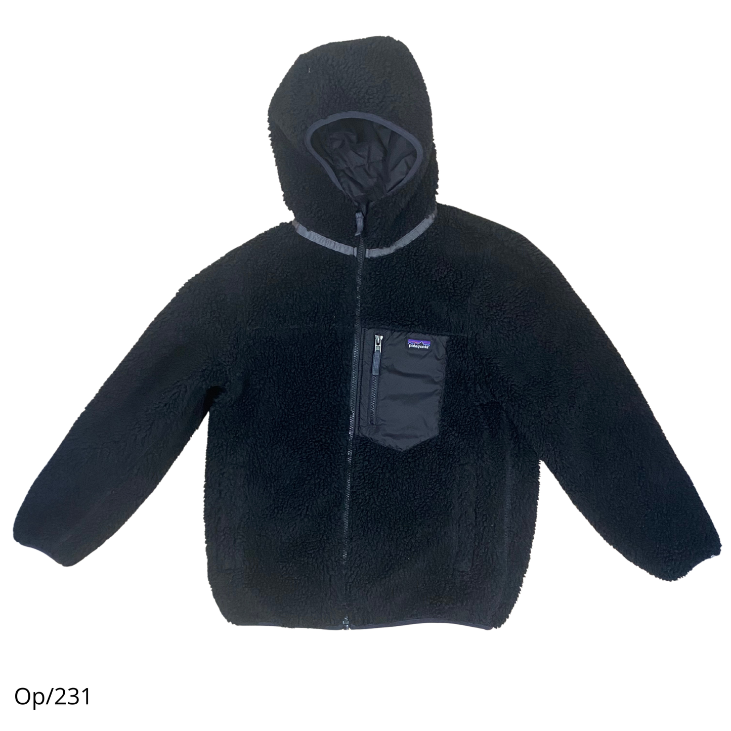 Parka Patagonia Negra Juvenil Talla 14